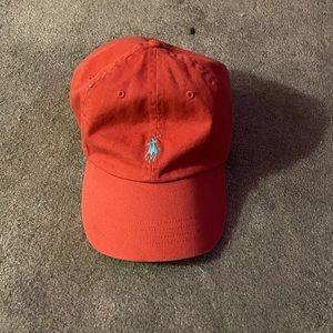 A Polo Baseball Cap With Leather Strap